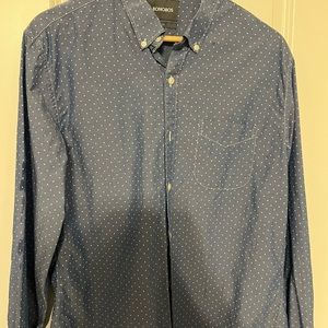 Bonobos Blue Dot Dress Shirt